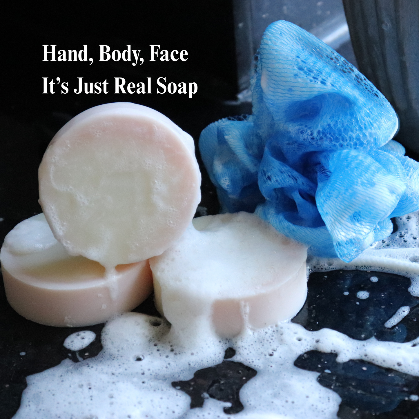 Traditional Lard Soap: XL Case 8 Bars, 2.2lb