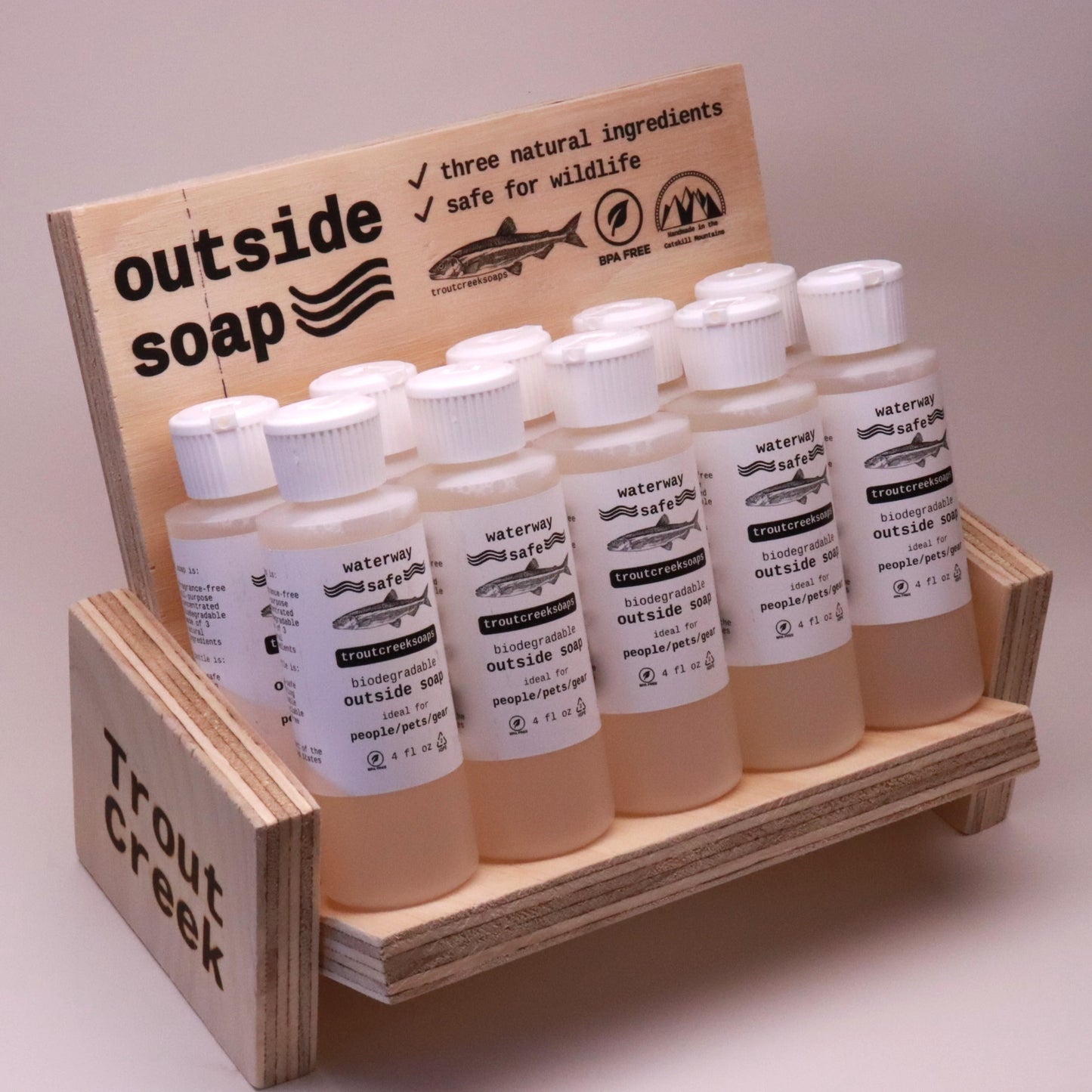 Outside Soap, 24 Units & Display