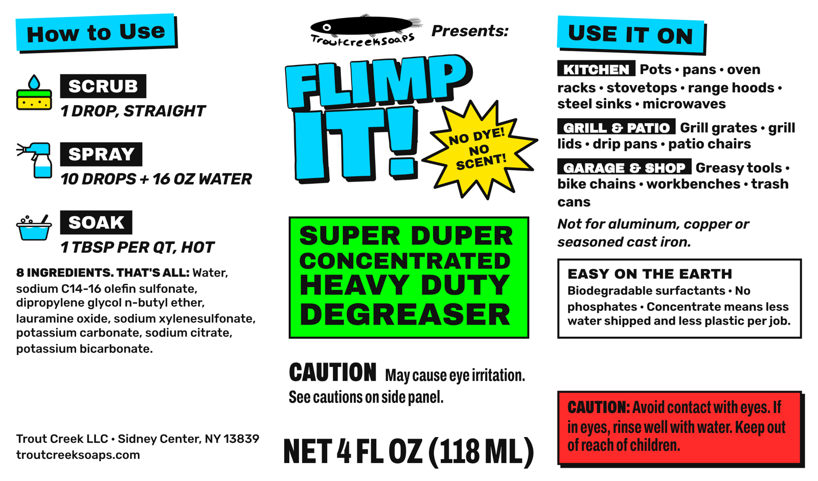 The Flimp It! label
